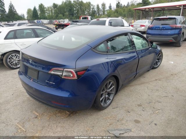 2022 TESLA MODEL 3 5YJ3E1EB4NF189064 Photo 3