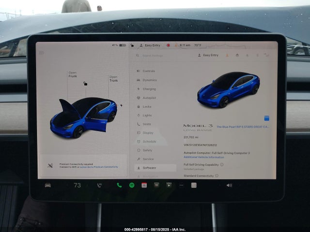 2019 TESLA MODEL 3 5YJ3E1EA7KF326212 Photo 6