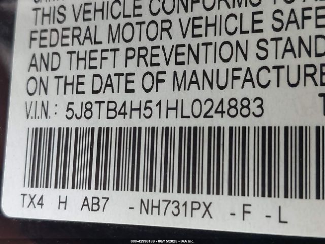 2017 ACURA RDX 5J8TB4H51HL024883 Photo 8