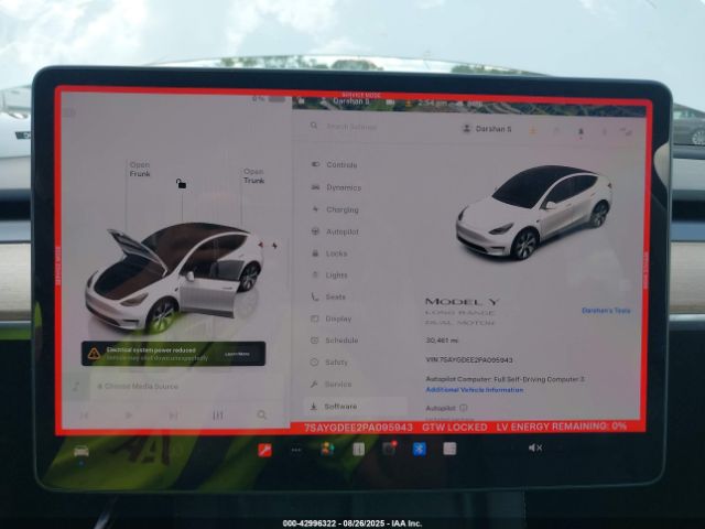 2023 TESLA MODEL Y 7SAYGDEE2PA095943 Photo 6