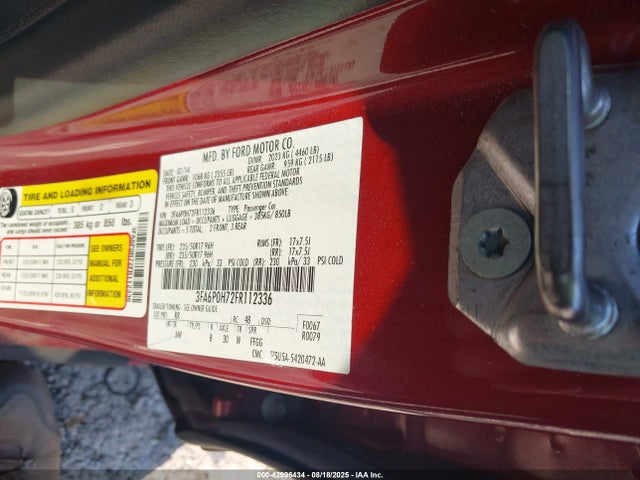Ford 2015 2015 3FA6P0H72FR112336 Image 9