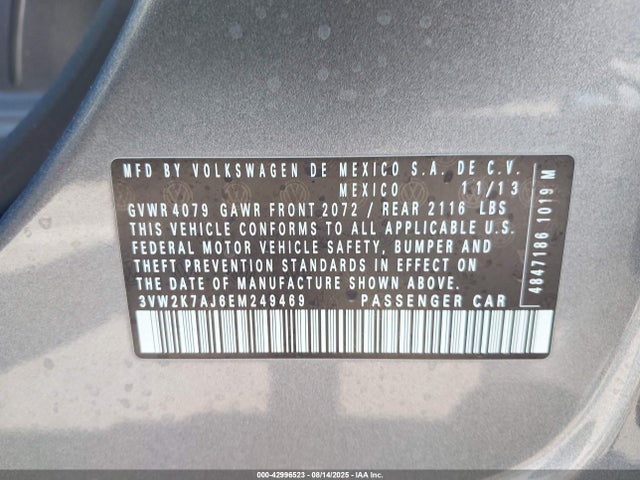 3VW2K7AJ6EM249469 Volkswagen Jetta