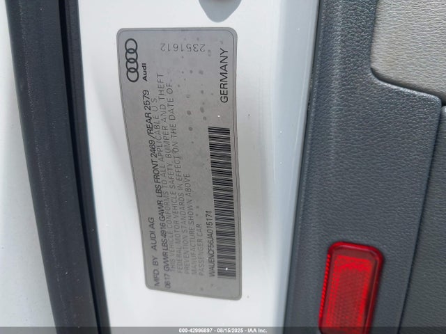 2018 AUDI A5 WAUENCF56JA015171 Photo 8