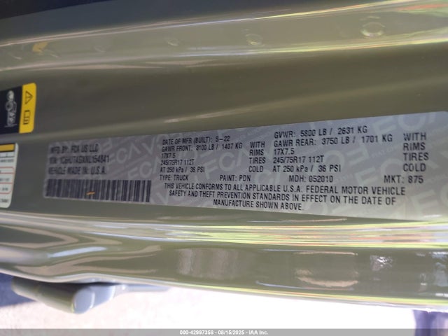 Jeep 2022 2022 1C6HJTAGXNL154841 Image 9