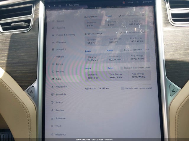 2016 TESLA MODEL S 5YJSA1E13GF175867 Photo 6