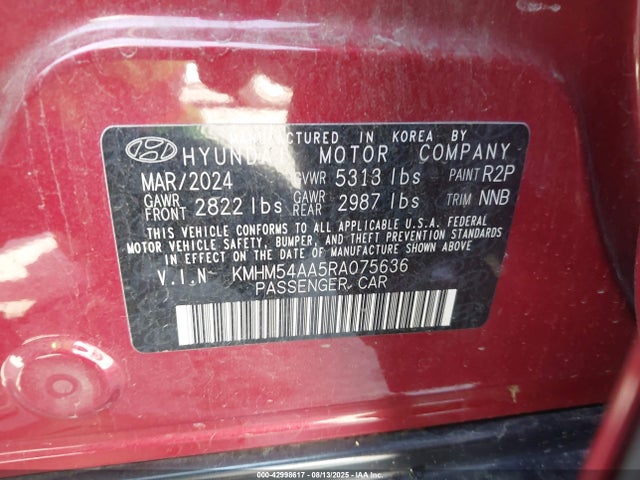 KMHM54AA5RA075636 Hyundai 2024