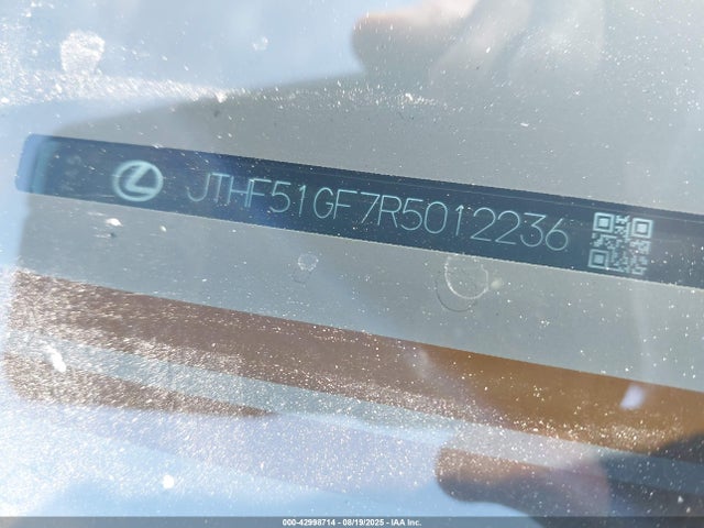 Lexus v35a-fts 2024 JTHF51GF7R5012236 Image 17