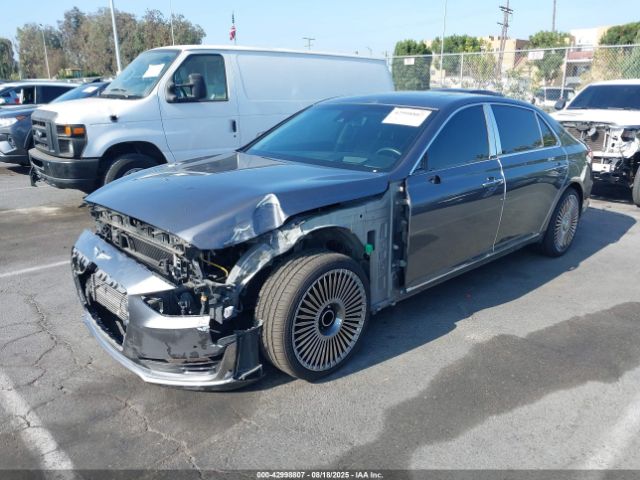 2017 GENESIS G90 KMHG34JAXHU020261 Photo 1