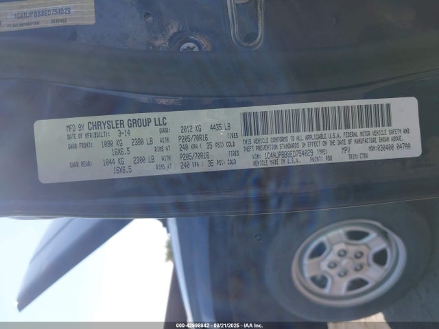 Jeep Patriot 2014 1C4NJPBB8ED754029 Image 9