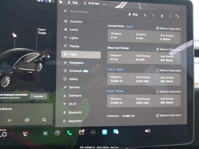 Tesla MODEL 3 2019 5YJ3E1EA1KF300494 Image 7