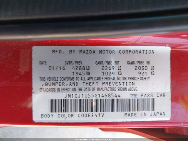JM1GJ1U55G1468544 Mazda py