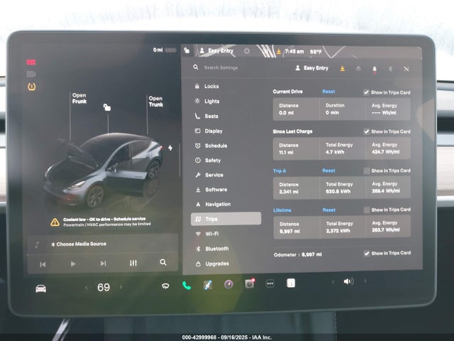 2025 TESLA MODEL Y 7SAYGDEE9SF234509 Photo 6