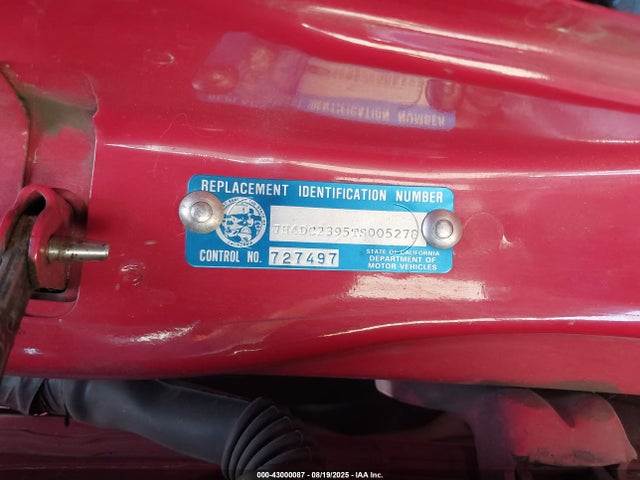 Продаж на аукціоні авто 1996 Acura Integra Gsr, vin: JH4DC2395TS005278, номер лоту: 43000087