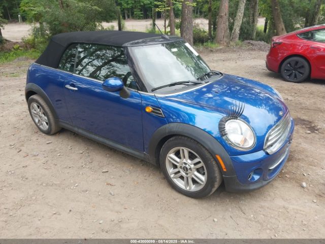 2013 MINI CONVERTIBLE WMWZN3C51DT266324
