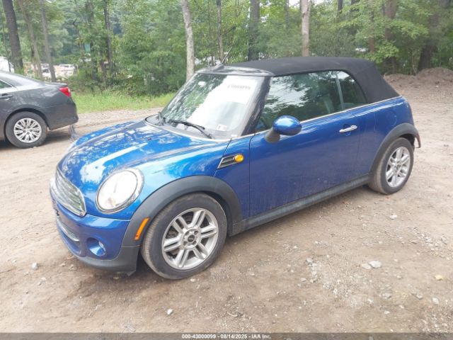 2013 MINI CONVERTIBLE WMWZN3C51DT266324 Photo 1