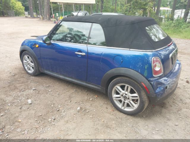 2013 MINI CONVERTIBLE WMWZN3C51DT266324 Photo 2