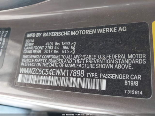 2014 MINI COUNTRYMAN WMWZC5C54EWM17898 Photo 8