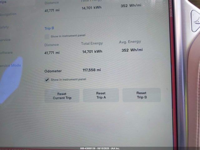 2015 TESLA MODEL S 5YJSA1E2XFF114099 Photo 6