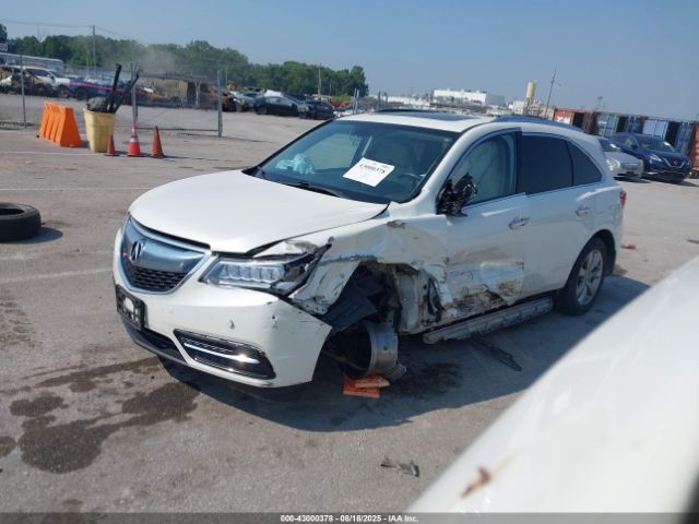 2014 ACURA MDX 5FRYD4H8XEB046919 Photo 1