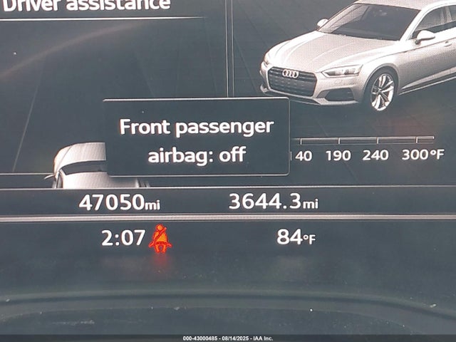 WAUENCF5XJA017201 Audi A5