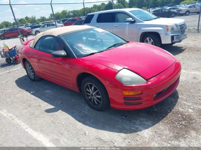 2001 MITSUBISHI ECLIPSE SPYDER 4A3AE35G81E004313