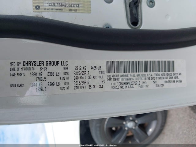 Jeep Patriot 2014 1C4NJPBB4ED571713 Image 12