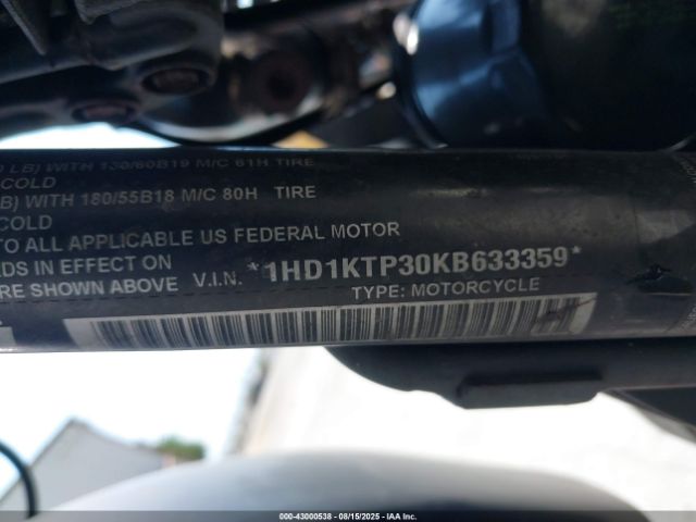 2019 HARLEY-DAVIDSON FLTRXS 1HD1KTP30KB633359 Photo 9