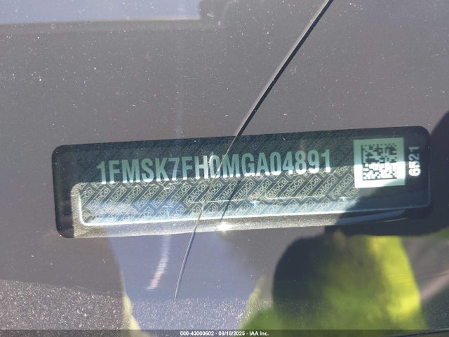 Ford 2021 2021 1FMSK7FH0MGA04891 Image 9
