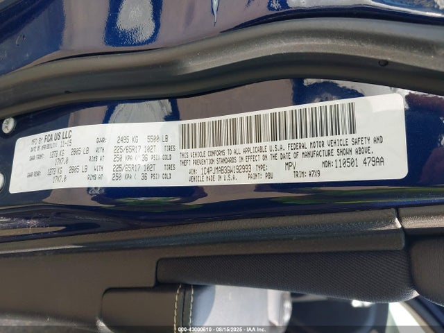 1C4PJMAB3GW192993 Jeep 2016