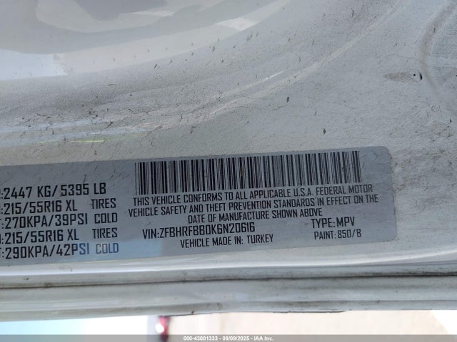 RAM 2019 2019 ZFBHRFBB0K6N20616 Image 9