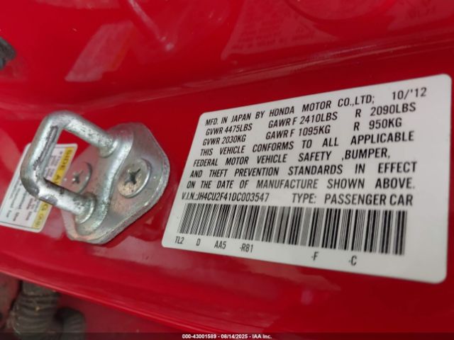 2013 ACURA TSX JH4CU2F41DC003547 Photo 8