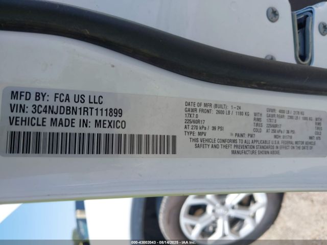 2024 JEEP COMPASS 3C4NJDBN1RT111899 Photo 8