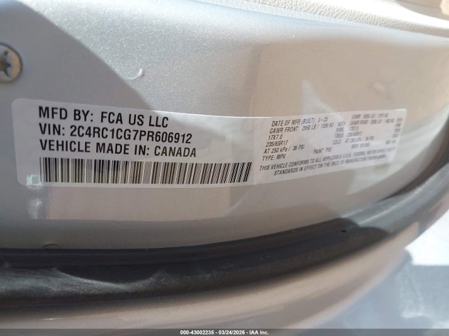 2023 CHRYSLER VOYAGER 2C4RC1CG7PR606912 Photo 8