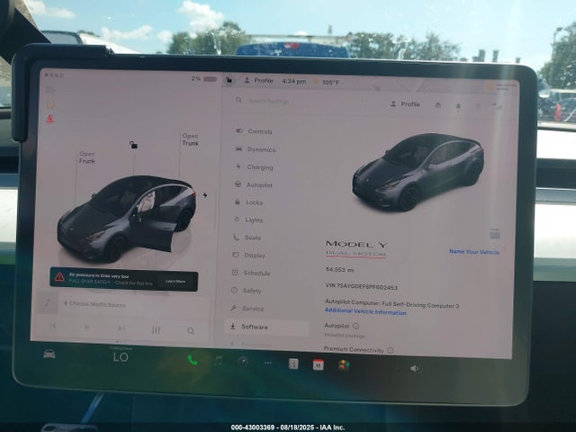 2023 TESLA MODEL Y 7SAYGDEF8PF602453 Photo 6