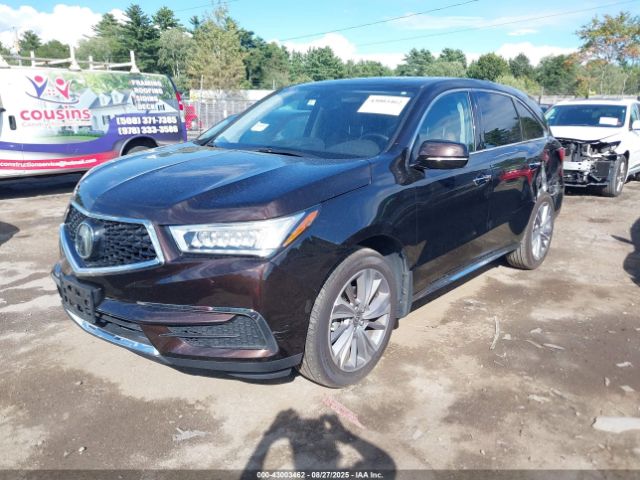 2018 ACURA MDX 5J8YD4H54JL003855 Photo 1
