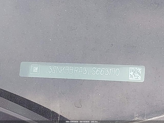 3GNKBBRA3LS663190 Chevrolet lcv