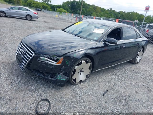 2013 AUDI A8 L WAURGAFD8DN028024 Photo 1