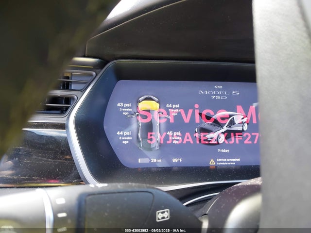 5YJSA1E2XJF272533 Tesla MODEL S