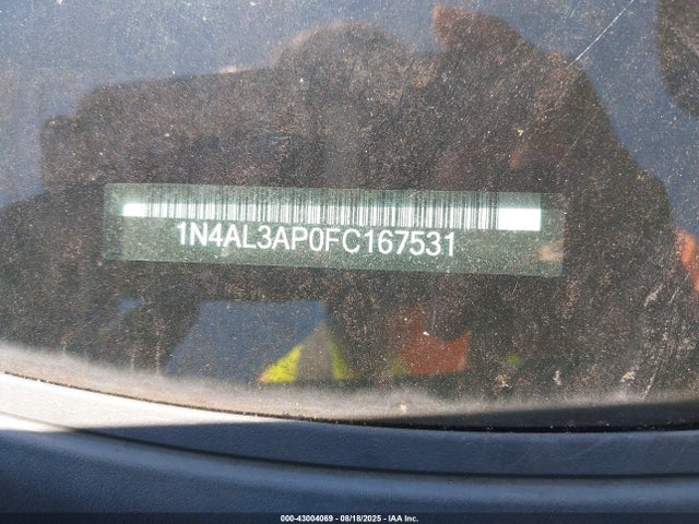 Nissan Altima 2015 1N4AL3AP0FC167531 Image 9