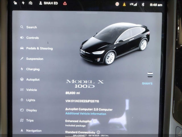 2018 TESLA MODEL X 5YJXCDE23JF125715 Photo 6