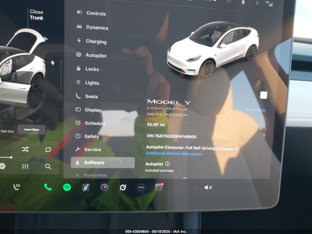 2023 TESLA MODEL Y 7SAYGDEE9PA146600 Photo 6