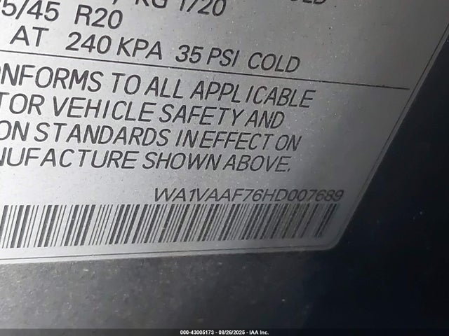 2017 AUDI Q7 WA1VAAF76HD007689 Photo 8