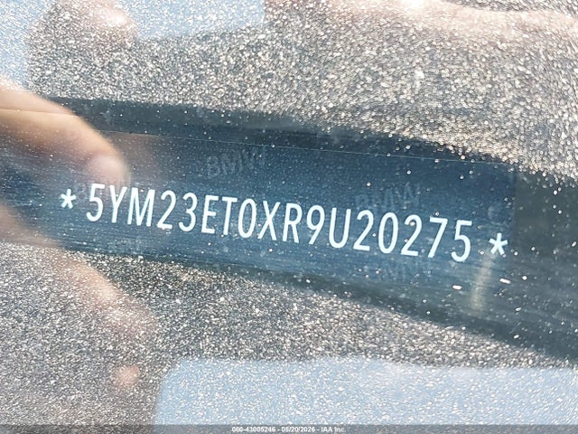 43005246 :رقم المزاد ، 5YM23ET0XR9U24343 vin ، 2024 Bmw X6 M مزاد بيع