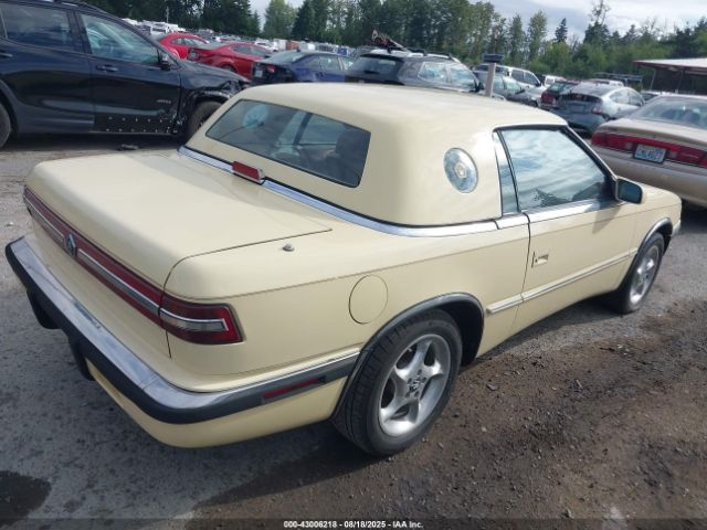 1989 CHRYSLER TC ZC2FP1102KB201247 Photo 3