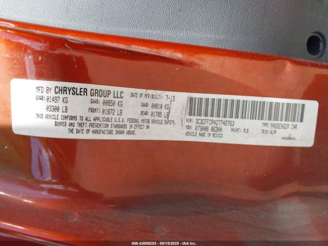 2013 FIAT 500 3C3CFFCR4DT742763 Photo 8