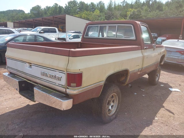 Aukcja sprzedaży 1983 Chevrolet K10, vin: 1GCEK14H9DF306946, numer aukcji: 43006263