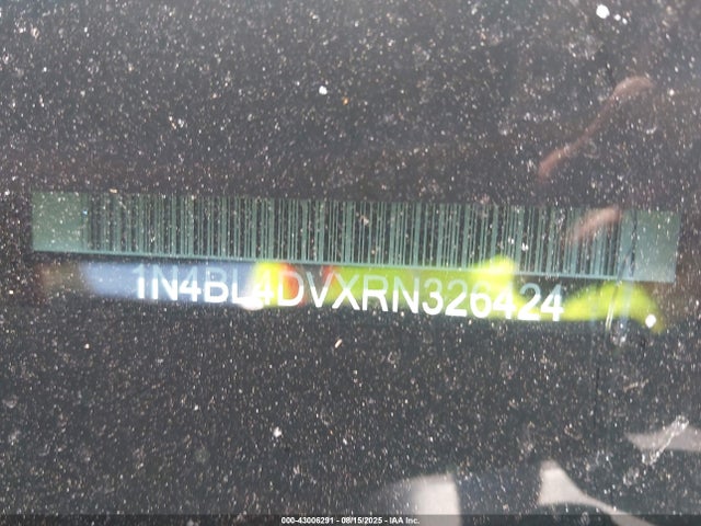 1N4BL4DVXRN326424 Nissan Altima