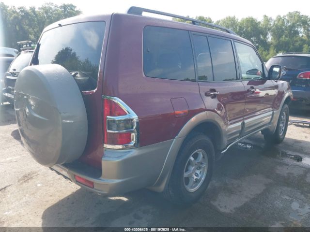 2001 MITSUBISHI MONTERO JA4MW51R21J039835 Photo 3