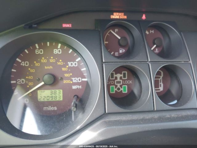 2001 MITSUBISHI MONTERO JA4MW51R21J039835 Photo 6