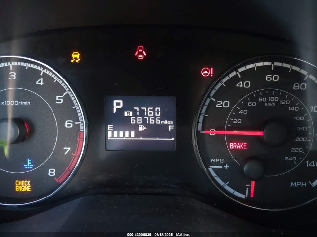 JF2GTACCXKH348900 Subaru naturally aspirated